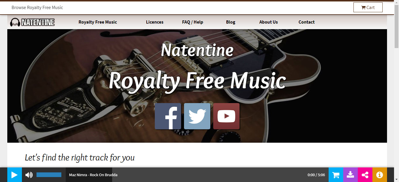 natentine royalty free music